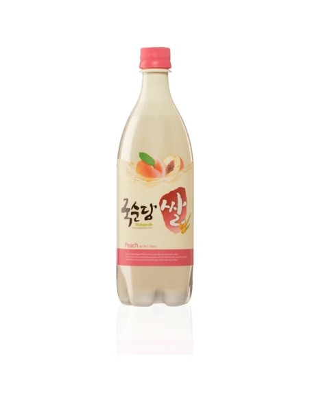 VIN DE RIZ MAKGEOLLI PECHE 5% 750ML