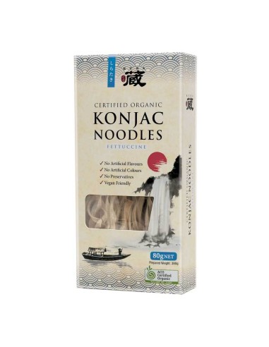 NOUILLE KONJAC FETTUCCINE SEC 80G
