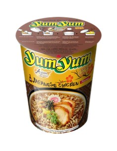 NOUILLE A.POULET SHOYU CUP YUM YUM 70G