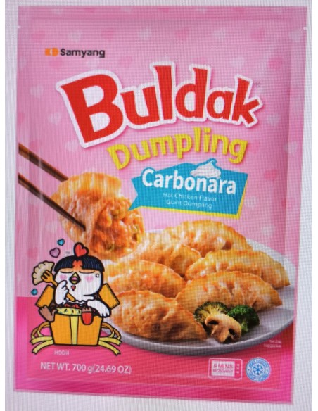 GYOZA POULET EPICE CARBONARA BULDAK SAMYANG 700G