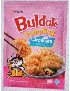 GYOZA POULET EPICE CARBONARA BULDAK SAMYANG 700G*10/CT