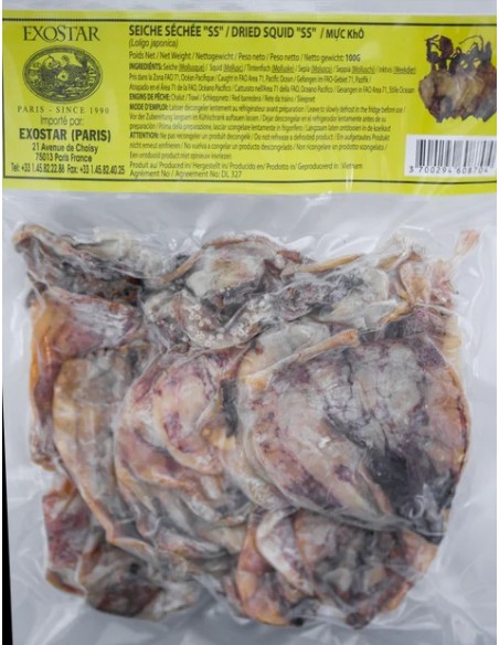 CALAMAR SECHE TAILLE "S" EXOSTAR 100G