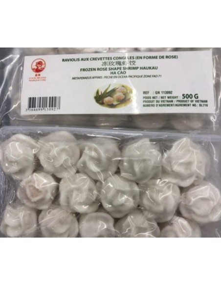 HAKAO CREVETTE FORME ROSE COQ 500G