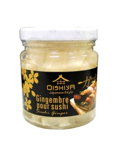 GINGEMBRE SUSHI OISHIYA 190G*12/CT