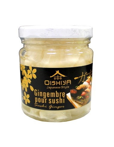 GINGEMBRE SUSHI OISHIYA 190G*12/CT