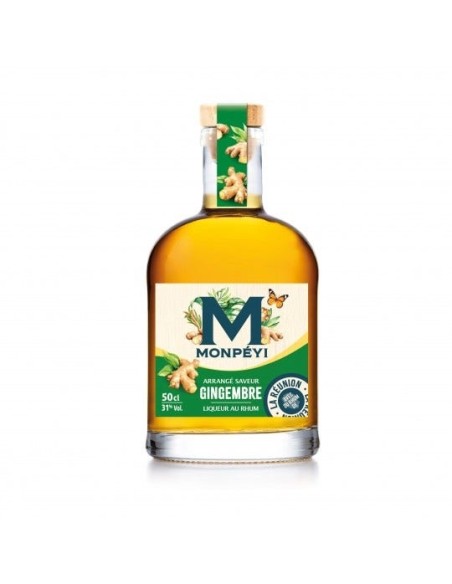 RHUM ARRANGE GINGEMBRE 31% VOL MONPEYI 50CL