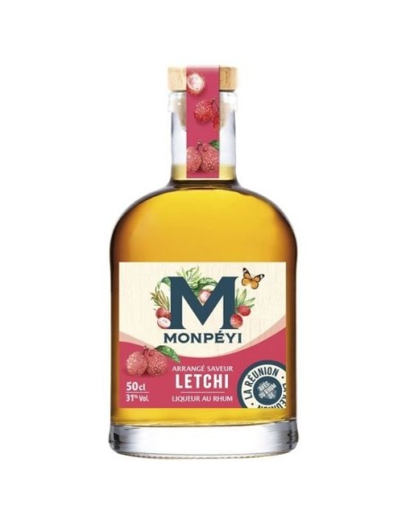 RHUM ARRANGE LITCHI 31% VOL MONPEYI 50CL