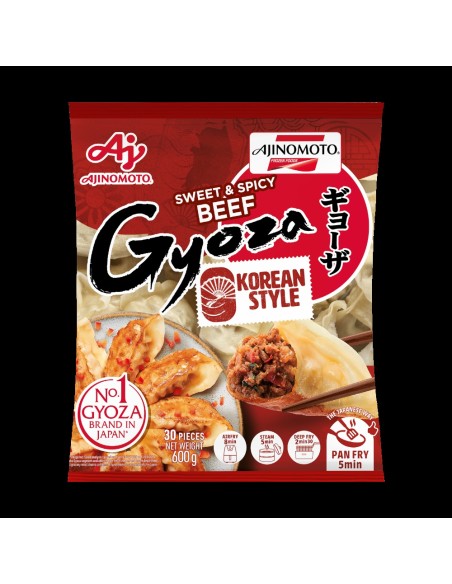 GYOZA BOEUF SUCRE EPICE KOREAN STYPE AJINOMOTO 600G