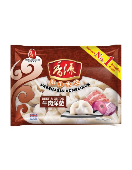 RAVIOLIS BOEUF OIGNON FRESH ASIA 400G