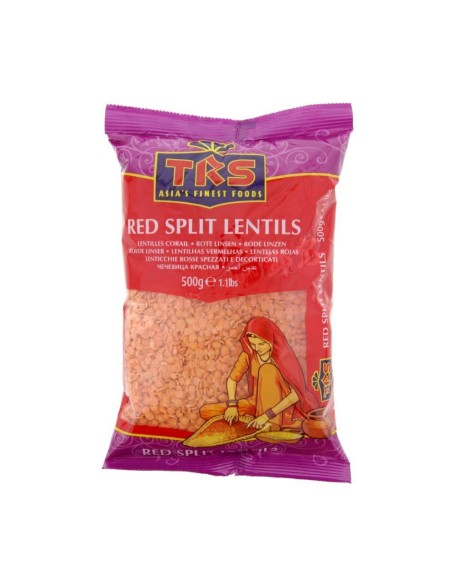 LENTILLES ROUGES CASSE DECORTIQUE TRS 500G*20/CT