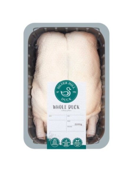 CANARD ENTIER CONGELE SILVER HILL 2.7KG
