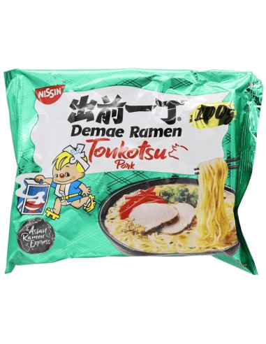 RAMEN TONKOTSU PORC NISSIN 100G*30/CT