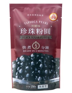PERLE TAPIOCA SUCRE BRUN 5PACKS FLASH 250G
