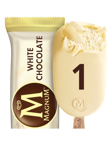 GLACE MAGNUM WHITE CHOCOLAT 79G