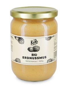 BIO CREME CACAHUETE GRILLE CARAMELISE KORO 500G