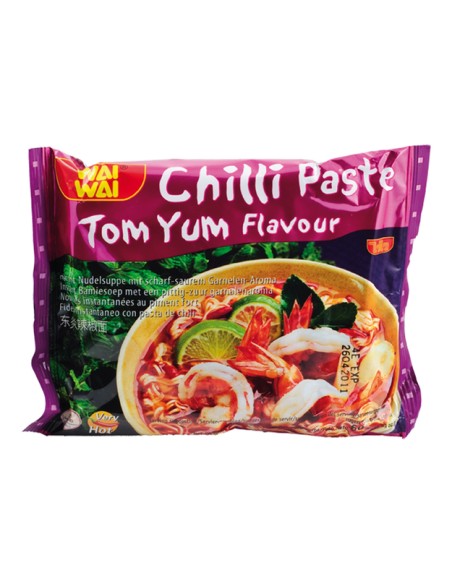 NOUILLE A.TOM YUM PIMENT WAI WAI 60G