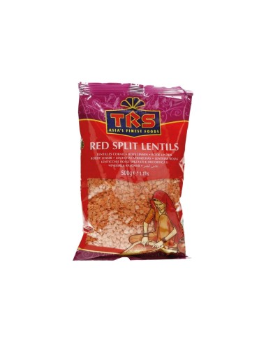 LENTILLES ROUGES CASSE DECORTIQUE TRS 500G
