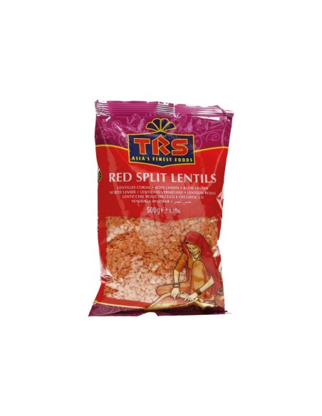 LENTILLES ROUGES CASSE DECORTIQUE TRS 500G