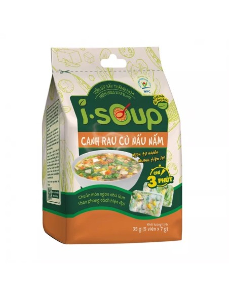 SOUPE INST CHAMPIGNON LEGUME ISOUP 35G