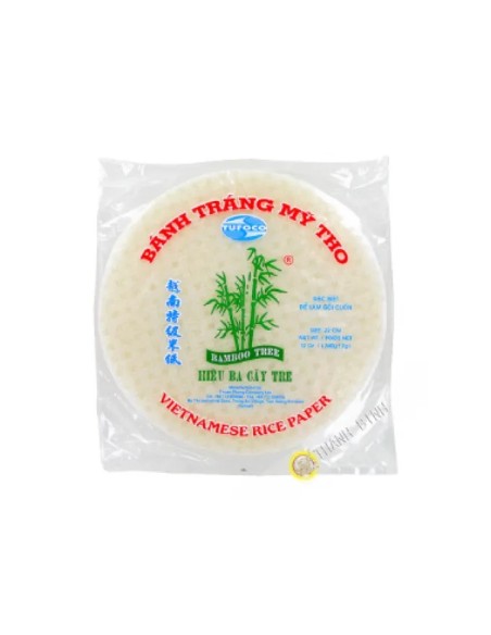 GALETTE BAMBOU CARRE 22CM POUR ROULEAU PRINTEMP 340G*44/CT