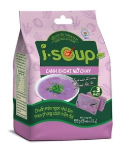 SOUPE INST IGNAME VIOLETTE CREMEUSE VEGE ISOUP 55G