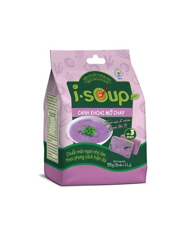 SOUPE INST IGNAME VIOLETTE CREMEUSE VEGE ISOUP 55G