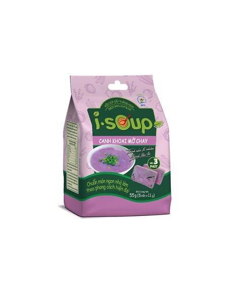 SOUPE INST IGNAME VIOLETTE CREMEUSE VEGE ISOUP 55G