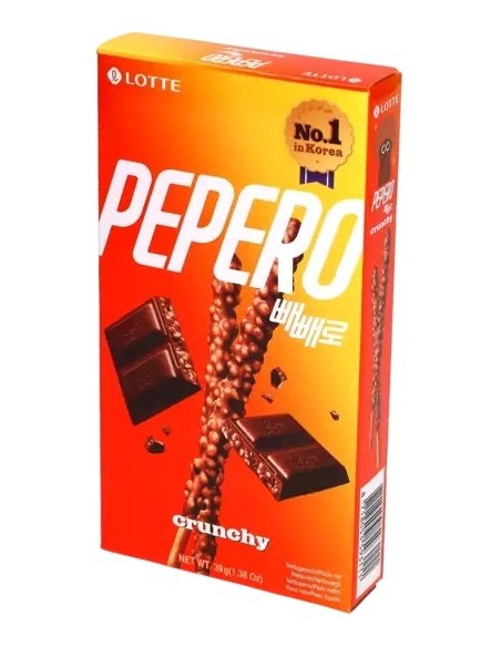 PEPERO CHOCOLAT CRUNKY LOTTE 39G