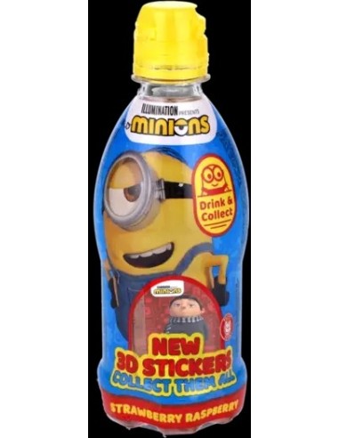 BOISSON FRAMBOISE et FRAISE MINIONS 350ML
