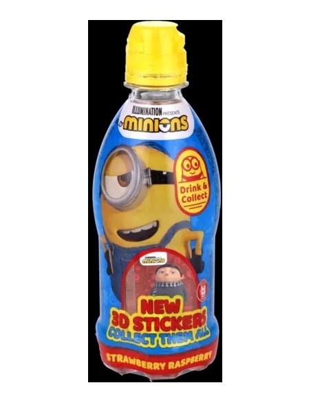 BOISSON FRAMBOISE et FRAISE MINIONS 350ML