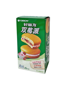 CHOCO PIE FRAISE FRAMBOISE ORION 138G 2