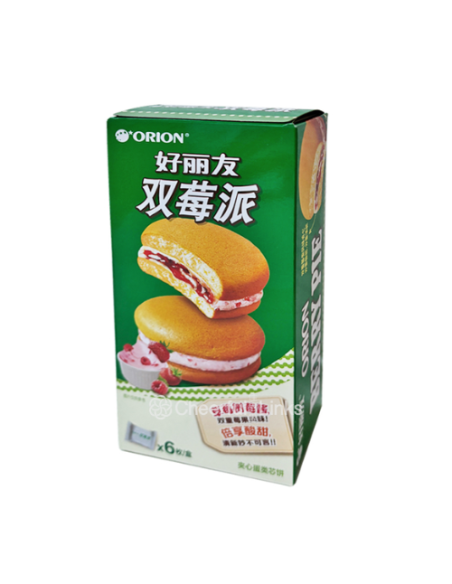 CHOCO PIE FRAISE FRAMBOISE ORION 138G