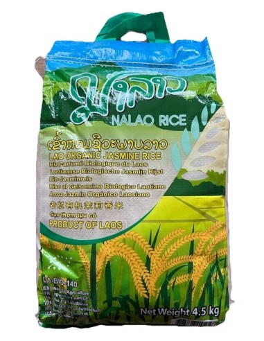 RIZ JASMIN ORGANIC NALAO  4.5KG