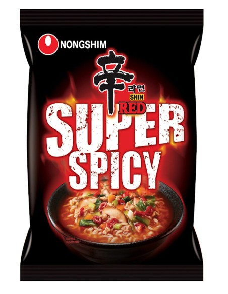 NOUILLE PIMENT SHIN RED HALAL NONGSHIM 120G