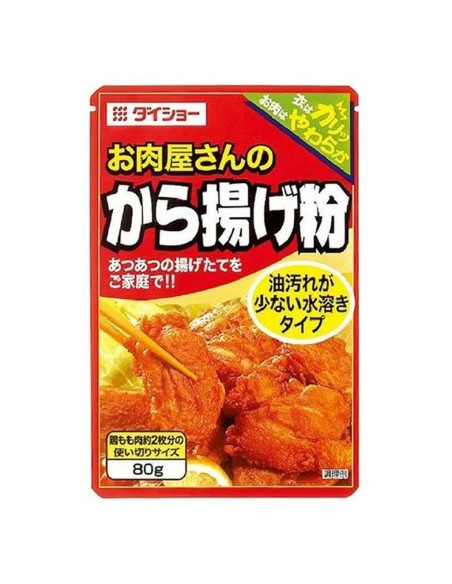 FARINE KARAAGE POUR POULET DAISHO 80G*10/CT