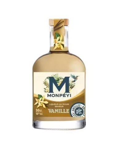 RHUM ARRANGE VANILLE 18% VOL MONPEYI 50CL