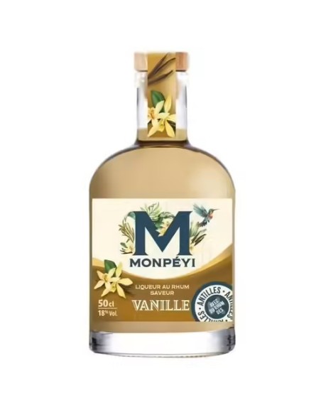 RHUM ARRANGE VANILLE 18% VOL MONPEYI 50CL