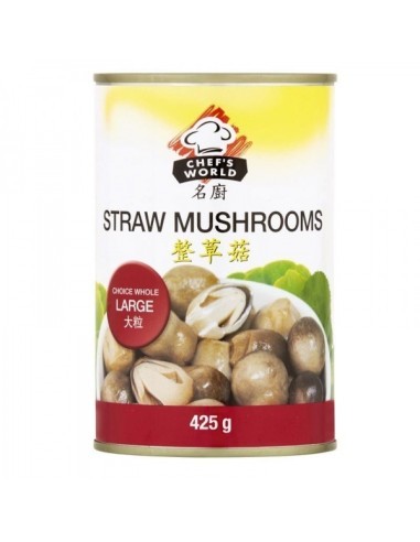 CHAMPIGNON PAILLE CHEF'SWORLD 425G*24/CT
