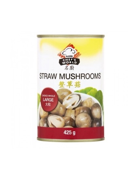 CHAMPIGNON PAILLE CHEF'SWORLD 425G*24/CT