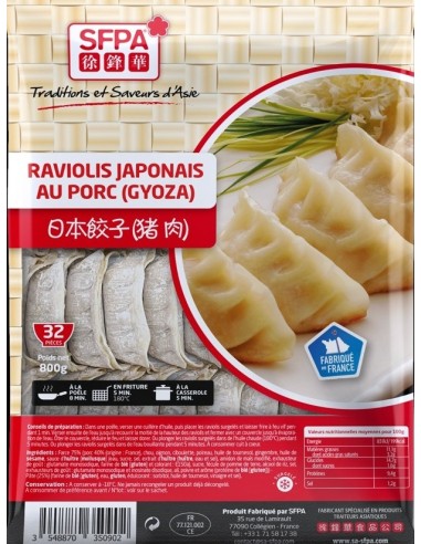 GYOZA PORC JAPONAIS SFPA 800G 32P