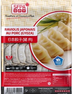 GYOZA PORC JAPONAIS SFPA 800G 32P*16/CT
