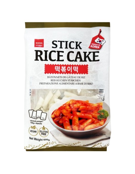 GATEAU RIZ TRANCHE TTEOKBOKKI WANG 600G*12/CT