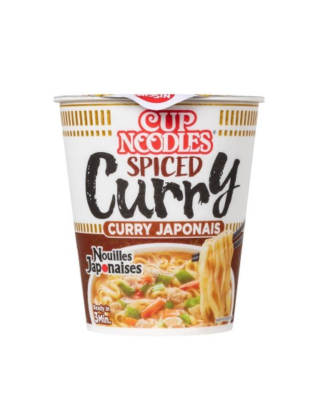 NOUILLE CURRY JAPONAIS NISSIN CUP 67G