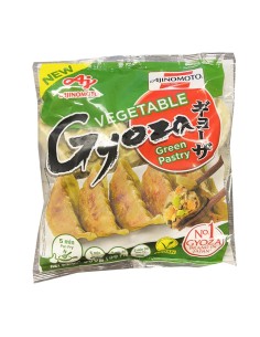 GYOZA  5 LEGUM VERT PASTRY AJINOMOTO 600G*10/CT