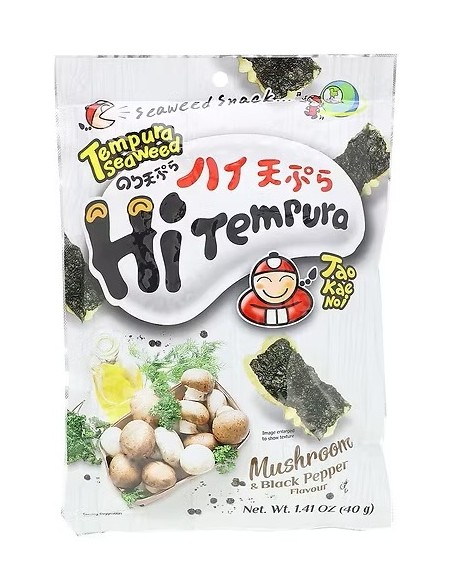 SNACK ALGUE TRUFFLE POIVRE NOIR TAOKAENOI 40G