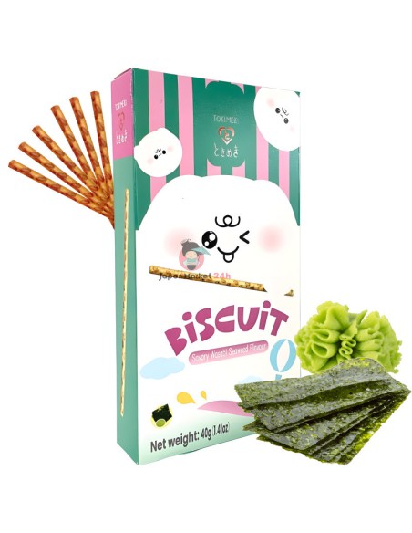 BISCUIT ALGUE WASABI TOKIMEKI 40G