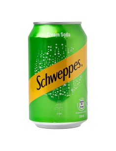 SCHWEPPES SODA CREME CANETTE 33CL