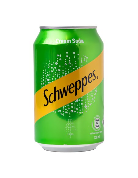 SCHWEPPES SODA CREME CANETTE 33CL