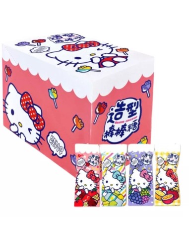 SUCETTE MELANGE FRUITS LOLLIPOP HELLO KITTY 160G