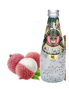 BOISSON GRAIN BASILIC LITCHI THAI TIKI 290ML